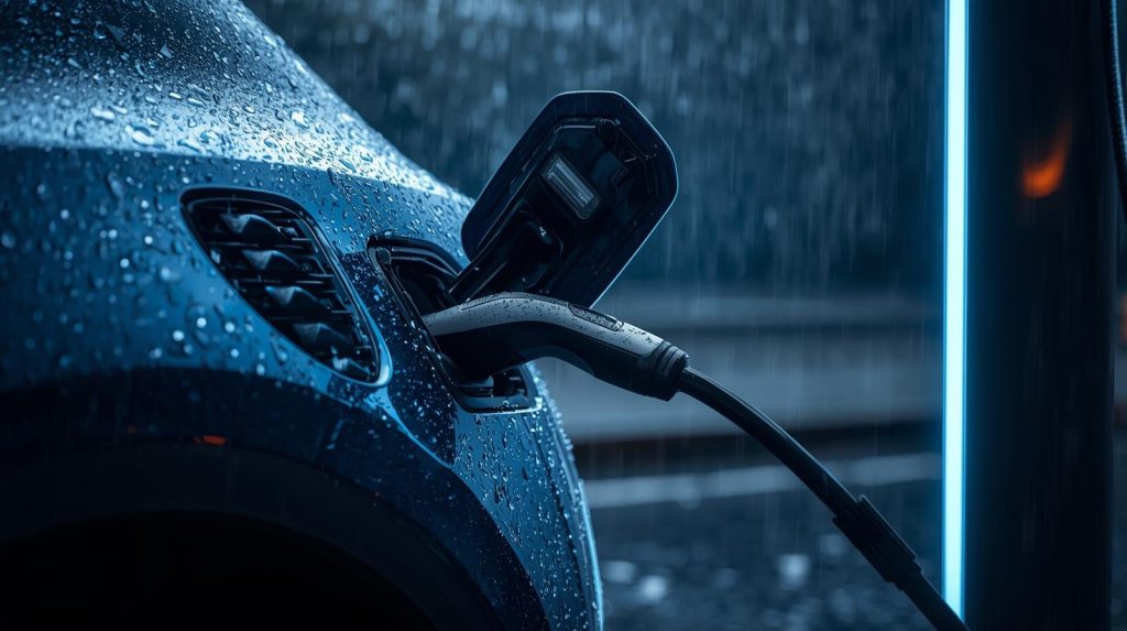 Is It Safe to Charge an Electric Car in the Rain?