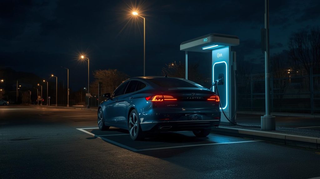 Why Drivers Worry About Public EV Charging at Night