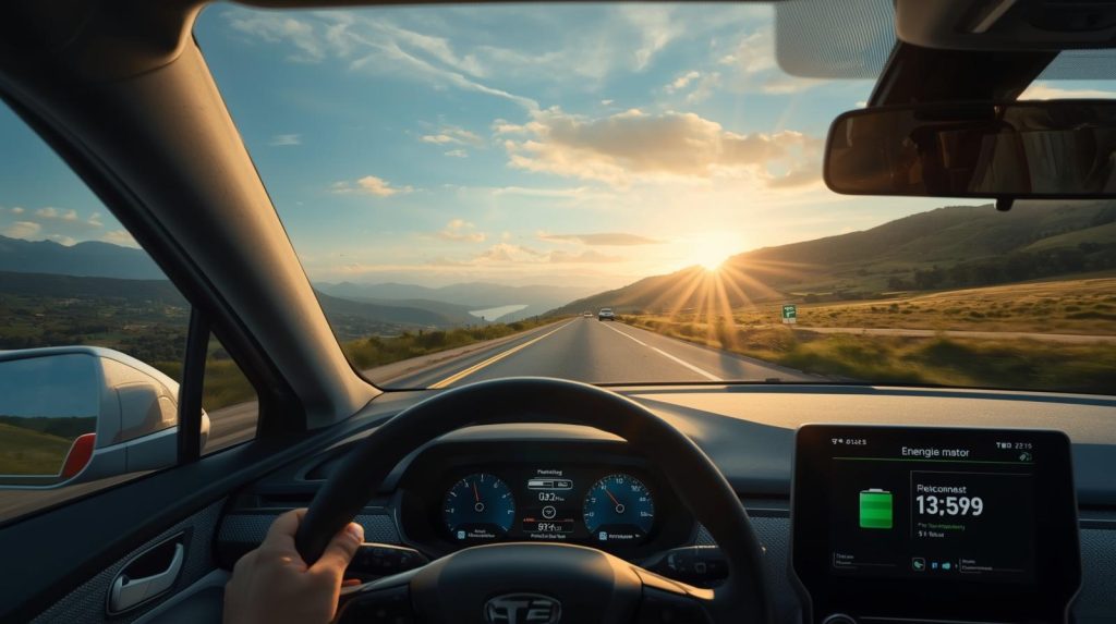 How to Save Battery on an Electric Car While Driving