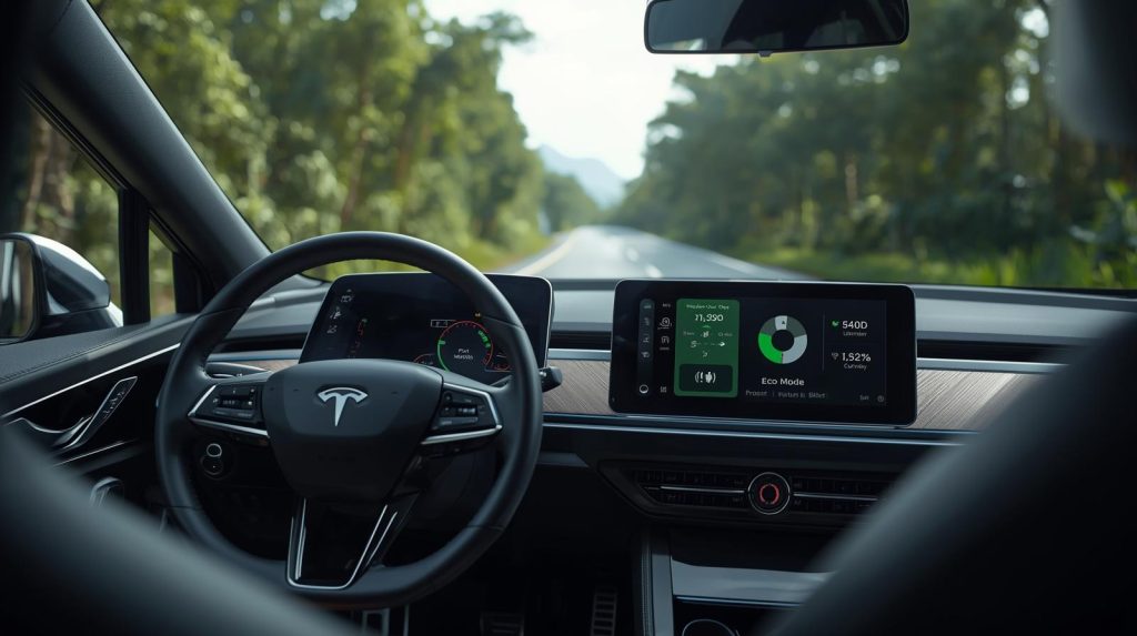 How to Save Battery on an Electric Car While Driving