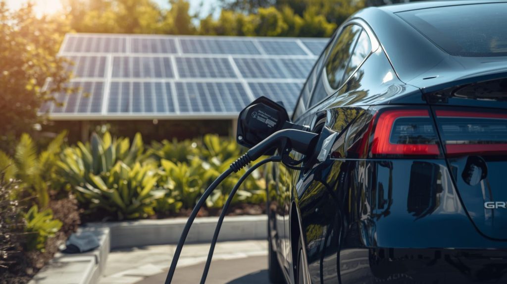 How Solar Panels Charge an Electric Car