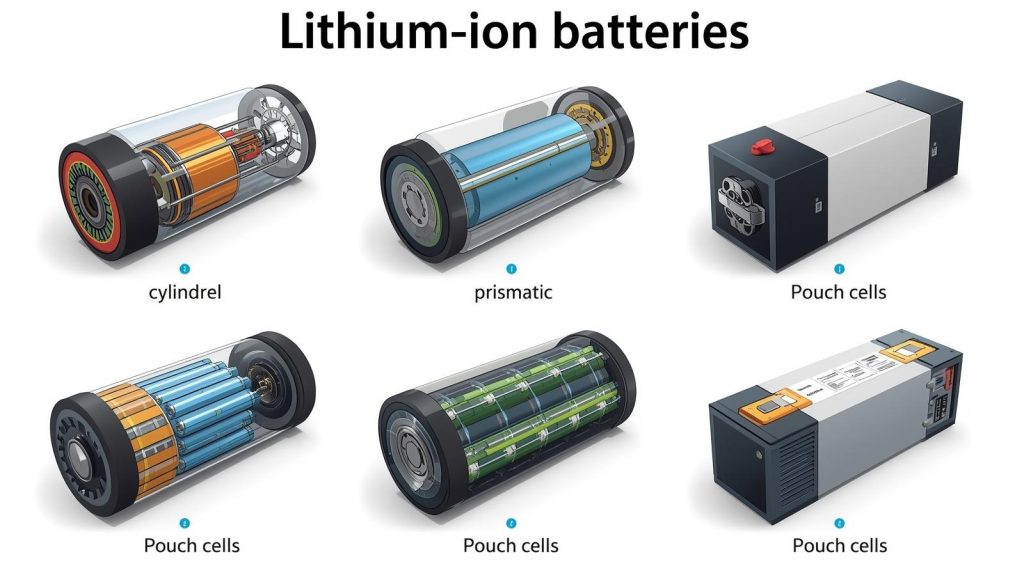 Types of Lithium-Ion Batteries Used in Electric Vehicles