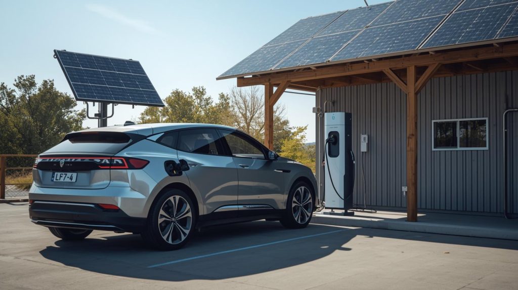 How Off-Grid Solar EV Charging Works