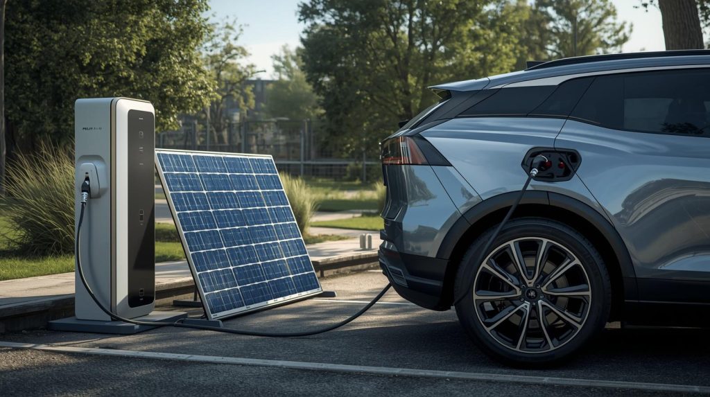 Portable Solar Panels for EV Charging