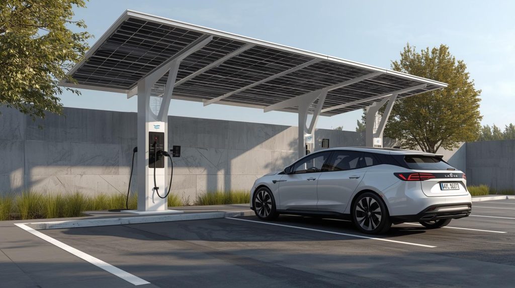 What Is Solar EV Charging System?